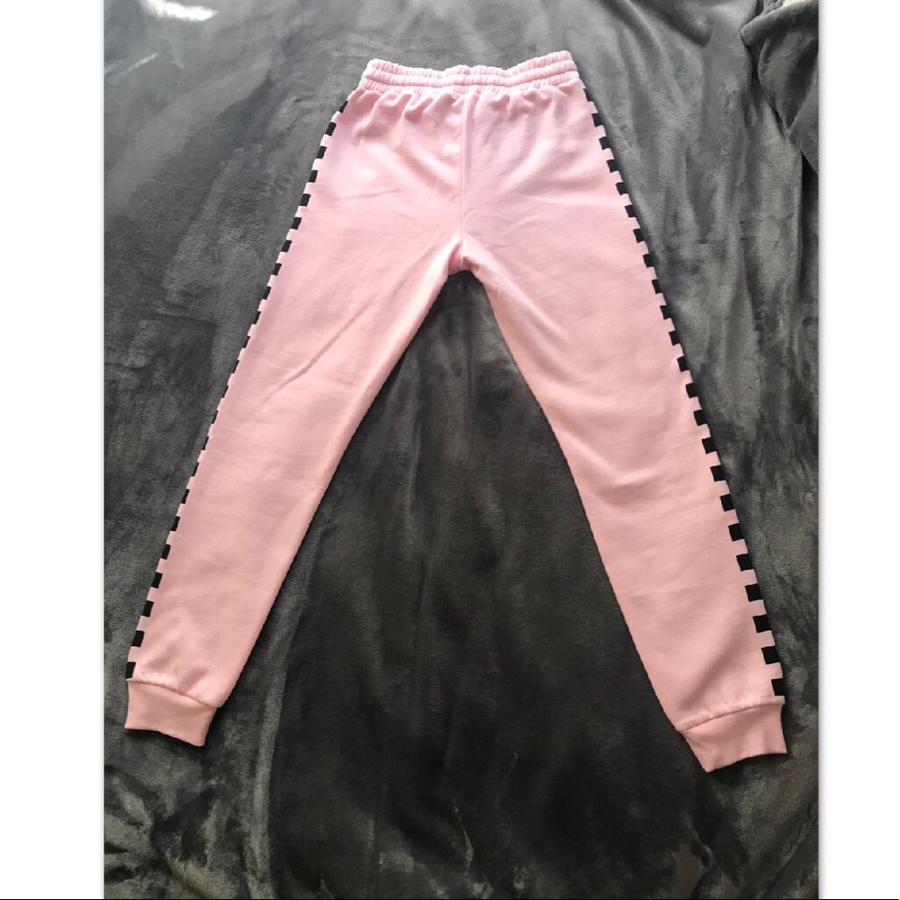 Checkered Drawstring Joggers
